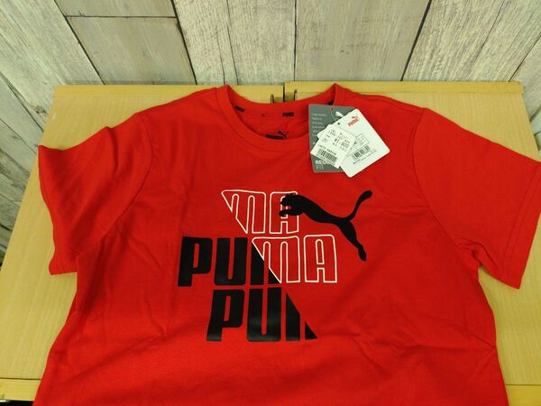 PUMA プーマ 半袖Tシャツ レッド 150cm 未使用