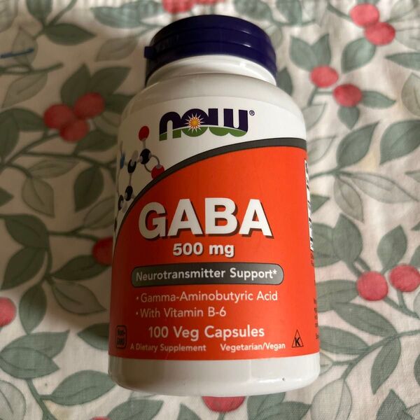 NOW GABA 500mg 100粒