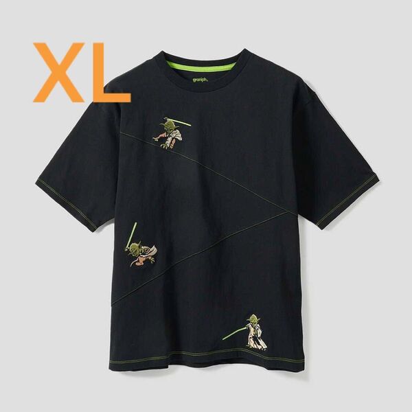 XLサイズ スターウォーズ ヨーダ|ビッグシルエットTシャツ ダースベイダー グラニフ コミコン marvel ディズニー