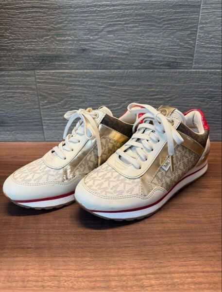 【22.5cm】Michael Kors(マイケルコース)スニーカー