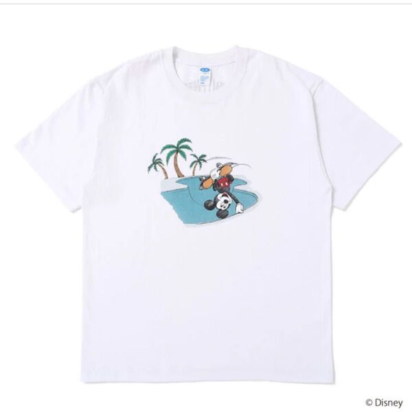 25ss CHALLENGER MICKEY MOUSE/HAND PLANT TEE 新品未開封 White XL Tシャツ