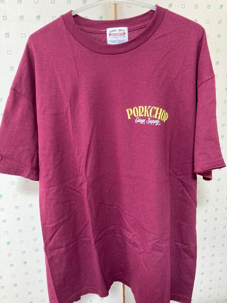 定価 24ss PORKCHOP GARAGE SUPPLY PORK BACK TEE 極美品 XL Tシャツ ポークチョップ