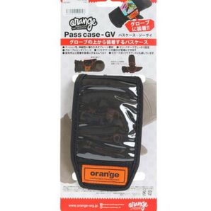 orange Pass Case オレンジ パスケース