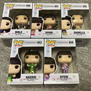 NewJeans フィギュア Funko POP セット ニュージーンズ ミンジ ハニ ダニエル ヘリン ヘイン