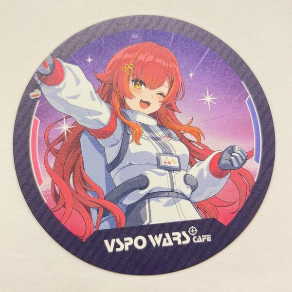 ぶいすぽっ! コラボカフェ コースター 猫汰つな VSPO WARS cafe
