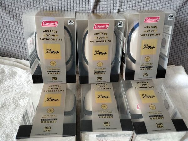 【新品】アースノーマット コールマン 蚊除け 6個セット Coleman
