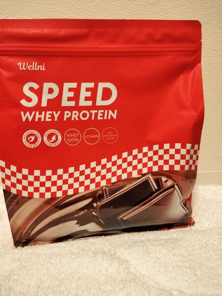 【新品・即日発送】 Wellni ウェルニ SPEED ホエイ プロテイン 1kg チョコレート