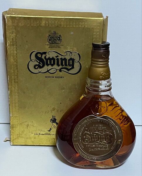ジョニーウォーカー スイング 未開栓 箱付き johnnie Walker 750ml スコッチ ウイスキー 古酒 Swing