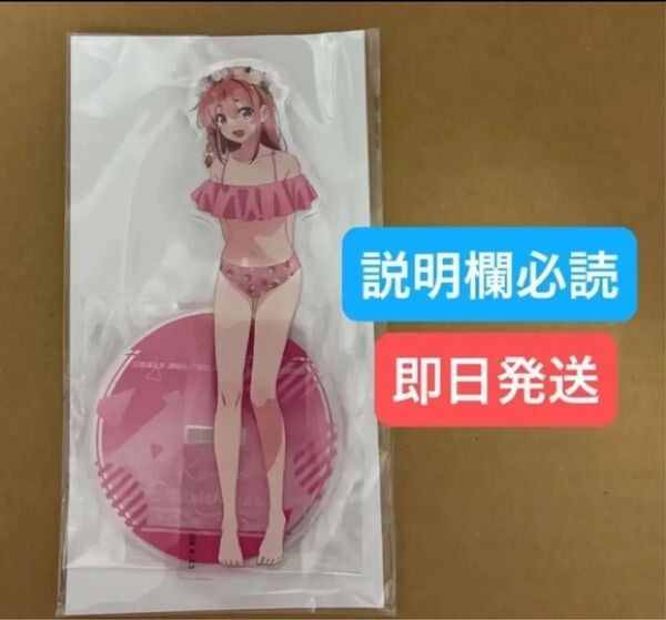 本日削除 くじメイト 彼女、お借りします B賞 B-4 アクリルスタンド 桜沢墨 水着