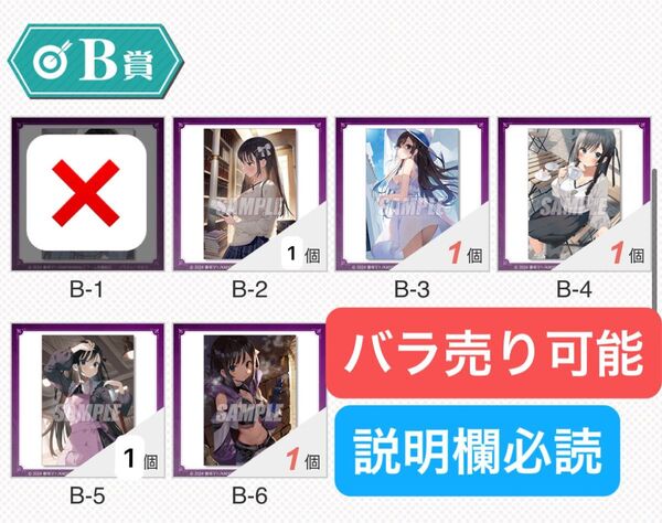 くじ引き堂 ギルドの受付嬢ですが、残業は嫌なのでボスをソロ討伐しようと思います B賞 A3クリアポスター 5種セット