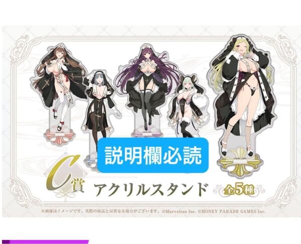 WEBくじ 閃乱カグラ C賞 アクリルスタンド 全5種セット