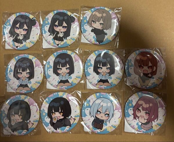 オンラインくじ だにまる D賞 缶バッジ 11個セット