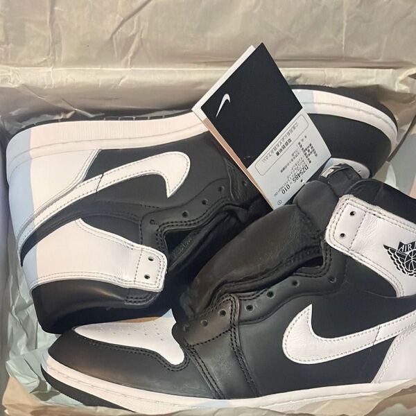 NIKE AIR JORDAN 1 RETRO HIGH OG Black White 28cm