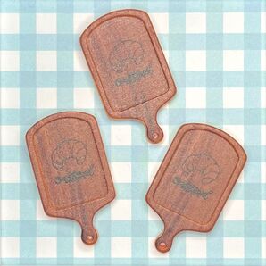 NO.273 デコパーツ ミニチュア カッティングボード パントレー 1枚30円 5枚セット125円