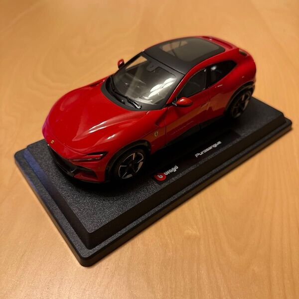 Bburago (ブラーゴ) 1/24 フェラーリ 488 プロサングエ レッド ミニカー ダイキャストカー 18-26030