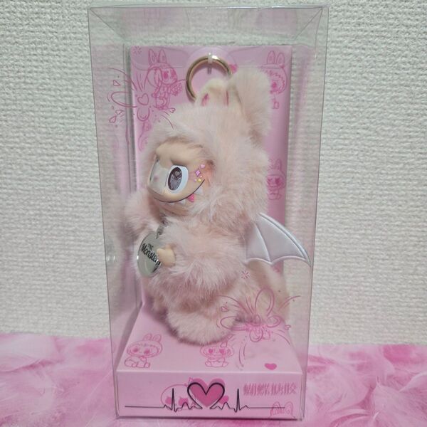 箱付き Labubu ZIMOMO ラブブ Angel ピンク ドラゴン ラブブ ジモモ ぬいぐるみ キーホルダー