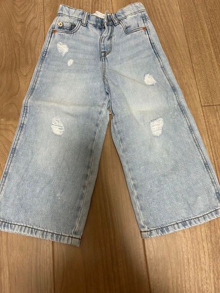 ZARA KIDS ZARA BABY デニムパンツ フレアデニム 98センチ ダメージ ジーンズ