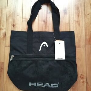 新品 HEAD トートバック サブバッグ かばん カバン バッグ バック ブラック タグ付き 未使用
