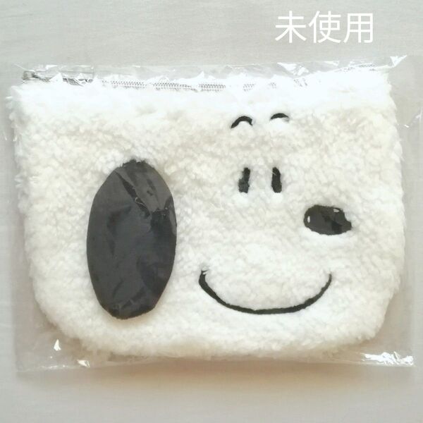 ゼクシィ付録 スヌーピー もふもふマルチポーチ 雑誌 付録 ゼクシィ SNOOPY もこもこ ポーチ マルチケース