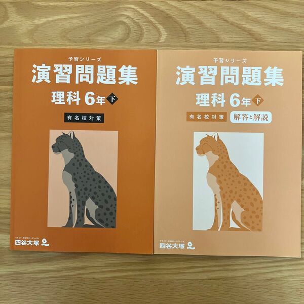 予習シリーズ演習問題集理科6年下 有名校対策 問題集解答と解説 2冊セット