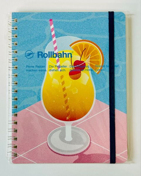 ★新品未使用★ ロラン ロルバーン ポケット付メモ L D トロピカルカクテル DELFONICS Rollbahn