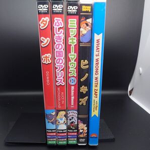 【中古DVD】ディズニー他DVD5本セット(ケース無し)ジャンク扱い