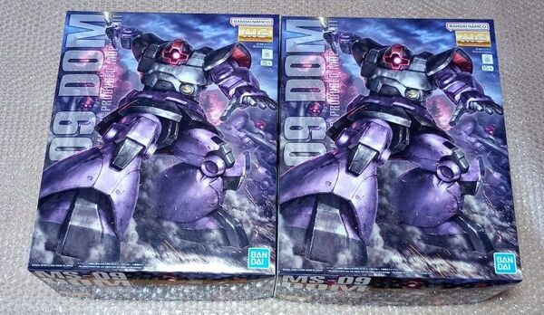 ガンプラ 機動戦士ガンダム MG ドム 2個セット 新品未開封