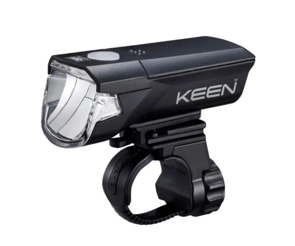 Cateye 2500カンデラ 乾電池式高輝度ライト KEEN やや訳あり