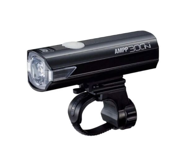 美品 Cateye 新型 300ルーメン 充電式ライト AMPP300N