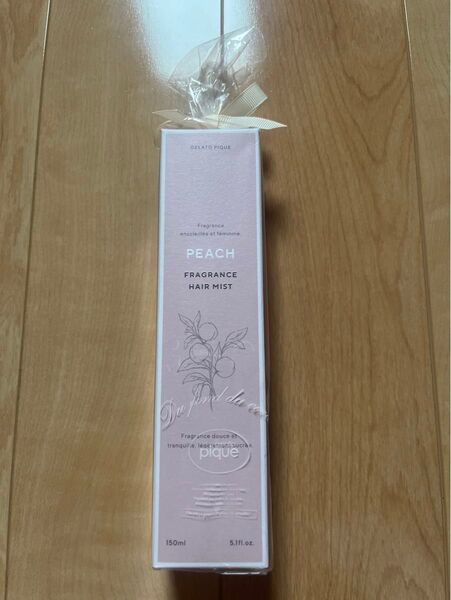 ジェラートピケ ヘアミスト WHITE ヘアウォーター ピーチの香り 150ml