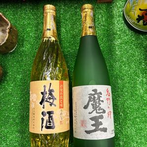 送料無料 魔王720mlと魔王の梅酒720mlの豪華プレミアムセットです。