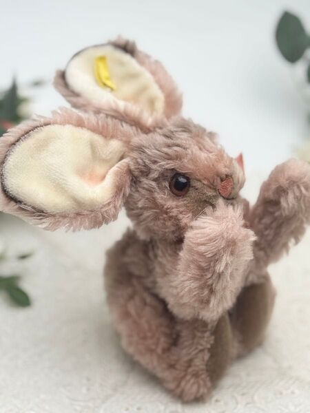 送料無料★シュタイフ★Cosy Mummy Rabbit 20cm★初期№タグ付/ウサギのマミー/兎/ラビット★Steiff