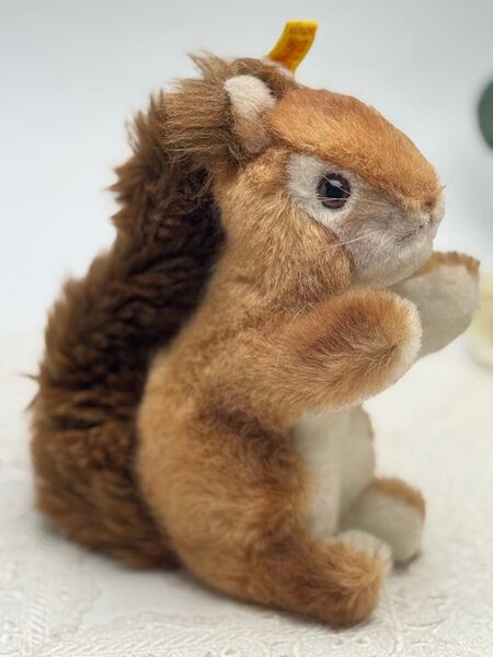 送料無料★シュタイフ★Ricky Squirrel 20cm★リスのリッキー/栗鼠/りす★西ドイツ製★ビンテージ★Steiff