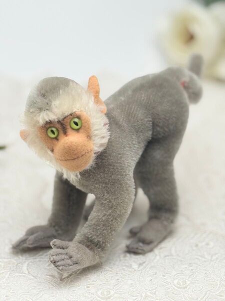 送料無料★シュタイフ★Baboon Coco 14cm★ヒヒのココ/バブーン★Steiff/STEIFF★ビンテージ/アンティーク