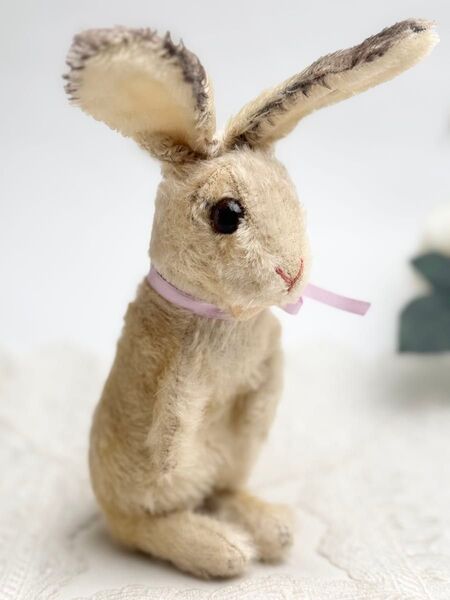 送料無料★シュタイフ★Manni Rabbit 20cm★ウサギのマニー/兎/ラビット★ビンテージ/アンティーク★Steiff