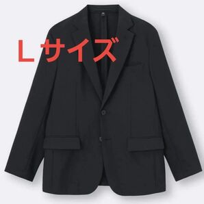 25SS新作 GU ウォッシャブルテーラードジャケットSW Lサイズ