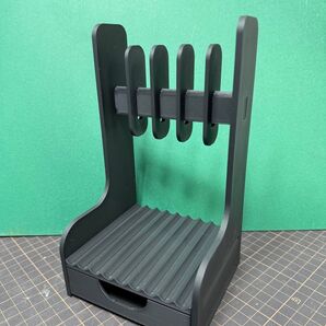 3Dプリンター製 ニッパースタンド 小物収納付き