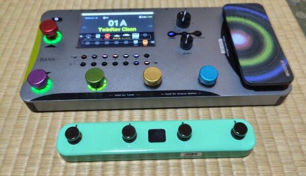 mooer ge1000li(マルチエフェクター/バッテリー内蔵)/フットスイッチ付き
