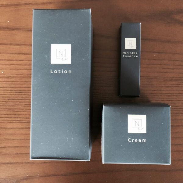 N オーガニックVローション100ml・バリアクリーム47g・リンクルパック美容液15gの3品セット