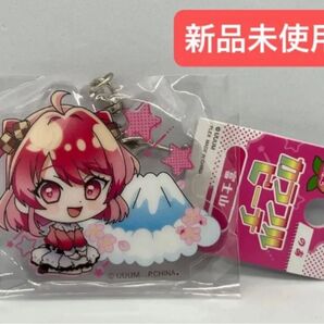 カラフルピーチ ご当地アクリルキーホルダー 富士山限定 富士山 のあ 新品未使用