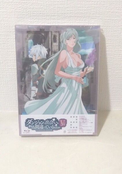 新品 未開封 BD ダンジョンに出会いを求めるのは間違っているだろうかV 下巻 初回仕様版 (Blu-ray Disc)