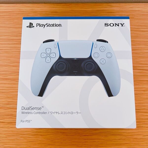 PS5 純正コントローラー ホワイト 外箱あり ドリフト