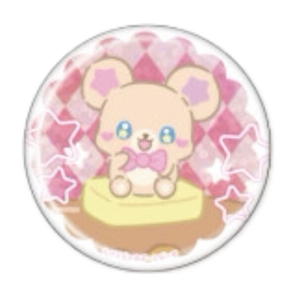 プリキュア ぷちきゅあ はじめてかふぇ ホログラム缶バッジ もふるん モフルン