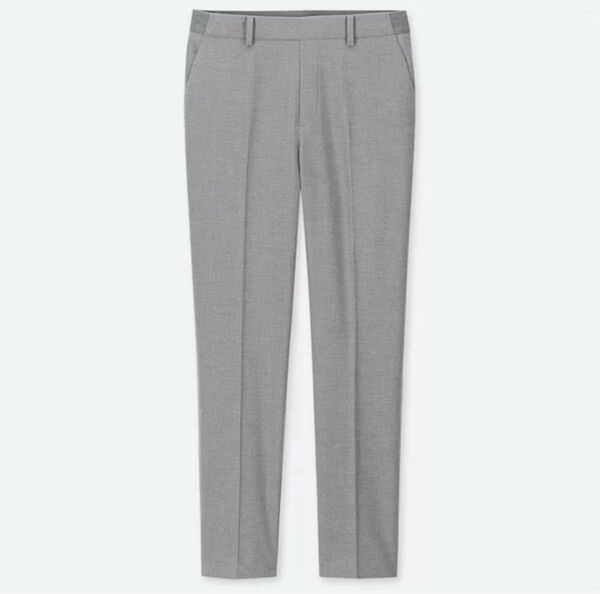 【UNIQLO】EZYアンクルパンツ グレー S