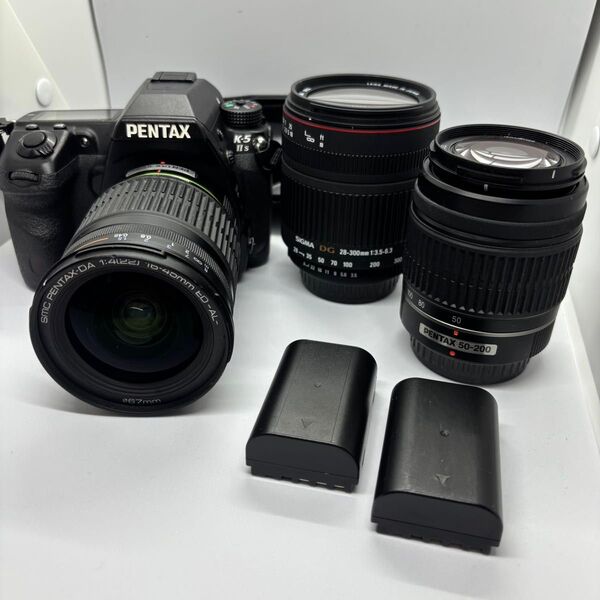 美品 PENTAX K-5 IIs レンズ3本セット