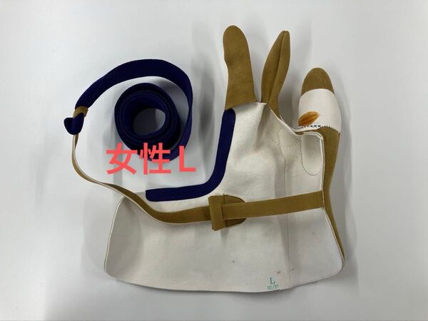 弓道 カケ ゆがけ 女性L