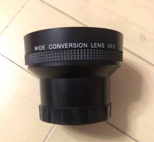 *WIDE CONVERSION LENS X0.5 VM-CL30W made in Japan 