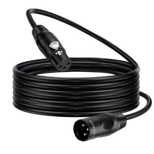 Twozoh XLR ケーブル 7.5M オス→メス バランス3ピン マイクロフォン ケーブル Profesional/Hifi