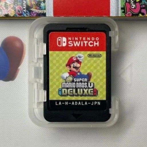 即発送【お得】 NewスーパーマリオブラザーズUデラックス Switchソフト 空ケース付き