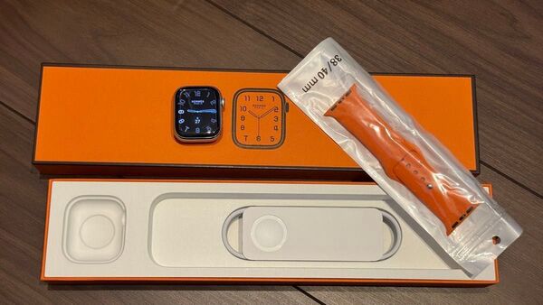 【美品】Apple Watch series9 HERMES 41mm アップルウォッチ エルメス シリーズ9 限定保証あり